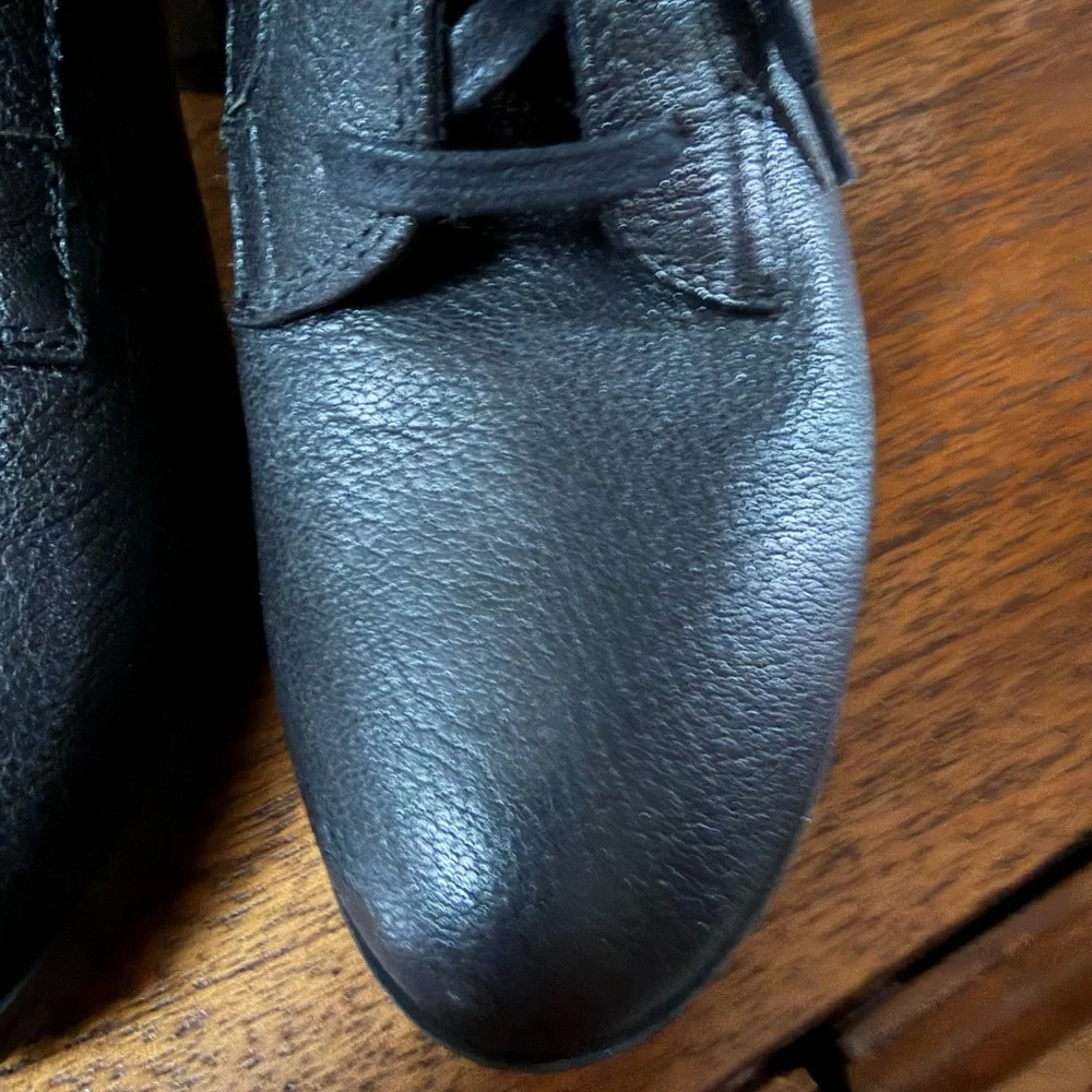 Corso Como Black Lace-Up Ankle Boots - Picture 5 of 15